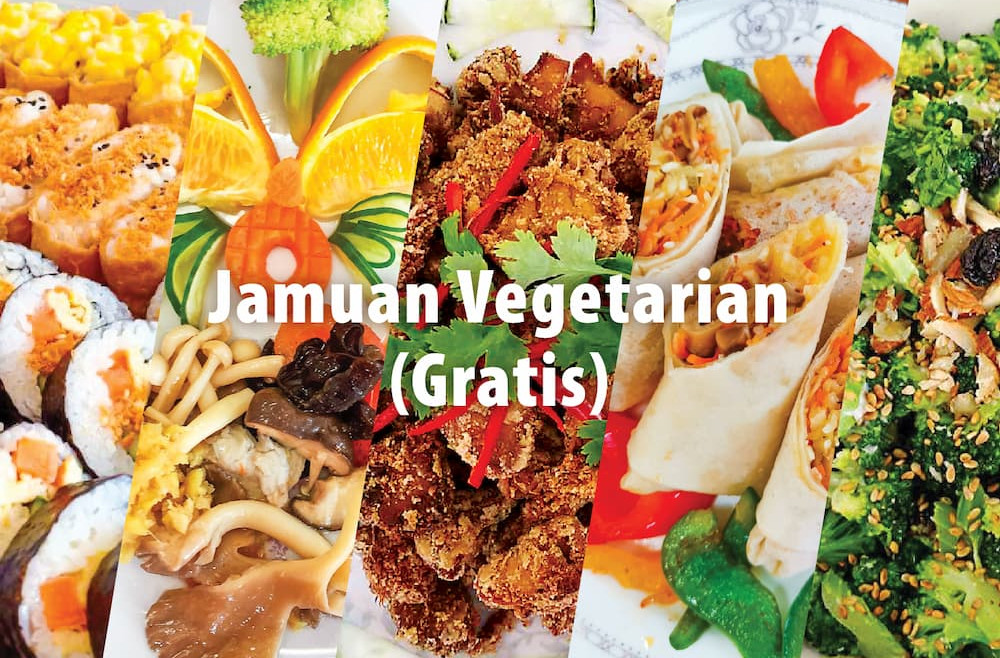 Jamuan Vegetarian (Gratis)